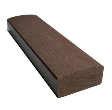 Лавочный брус Ecodecking Некст полнотелый брашированный 70х35 шоколад купить в Саратове