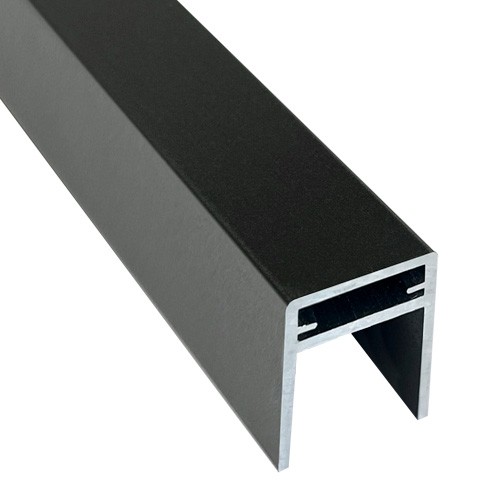 П-профиль Алюминиевый EasyDecking 35x25 Черное дерево купить в Саратове