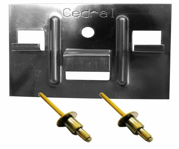 КЛЯММЕР + ЗАКЛЁПКА ДЛЯ CEDRAL CLICK 250 ШТ купить в Саратове