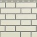 Фасадная панель Альта-Профиль, Кирпич Клинкерный, Белый купить в Саратове