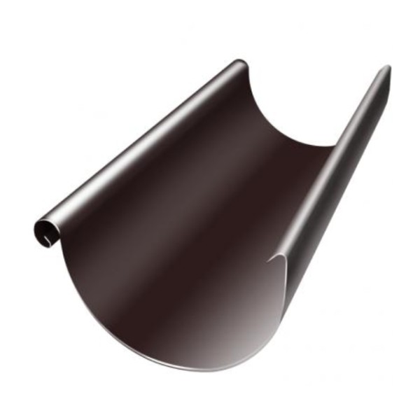 Водосток Grand Line 125x90 – Желоб 3м RAL 8017 купить в Саратове