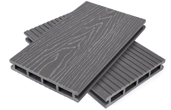 Террасная доская ДПК NanoWood Nature 3D пустотелая Серый купить в Саратове