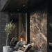 Фиброцементные панели Panda Камень Браун 02420F купить в Саратове