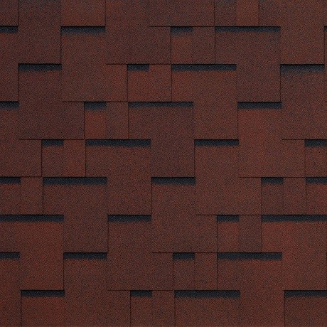 Гибкая черепица Tegola SAN REMO rosso 402 купить в Саратове