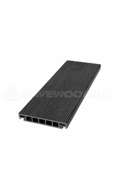 Террасная доска из ДПК SW Salix (S) (R) черный купить в Саратове